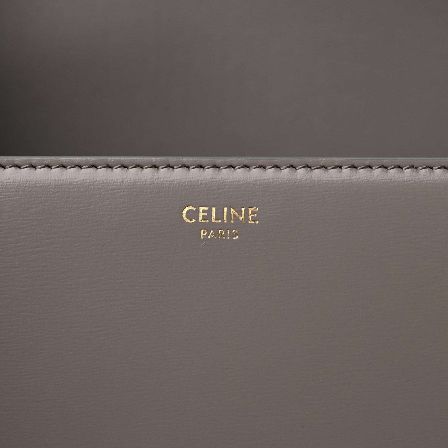 Celine Shiny Calfskin Medium Triomphe Pebble 6 of 9