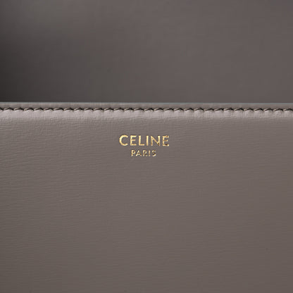 Celine Shiny Calfskin Medium Triomphe Pebble 6 of 9