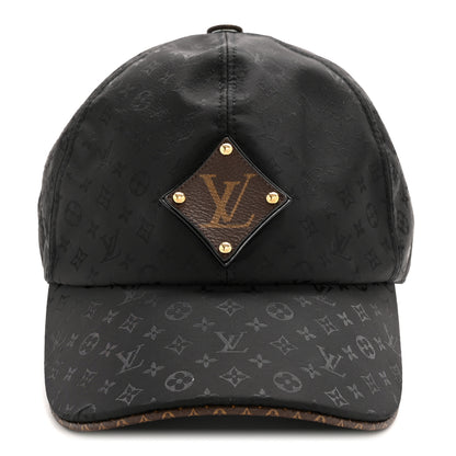 Louis Vuitton Polyester Silk Monogram Cap Ou Pas Cap Mini L Black 3 of 12