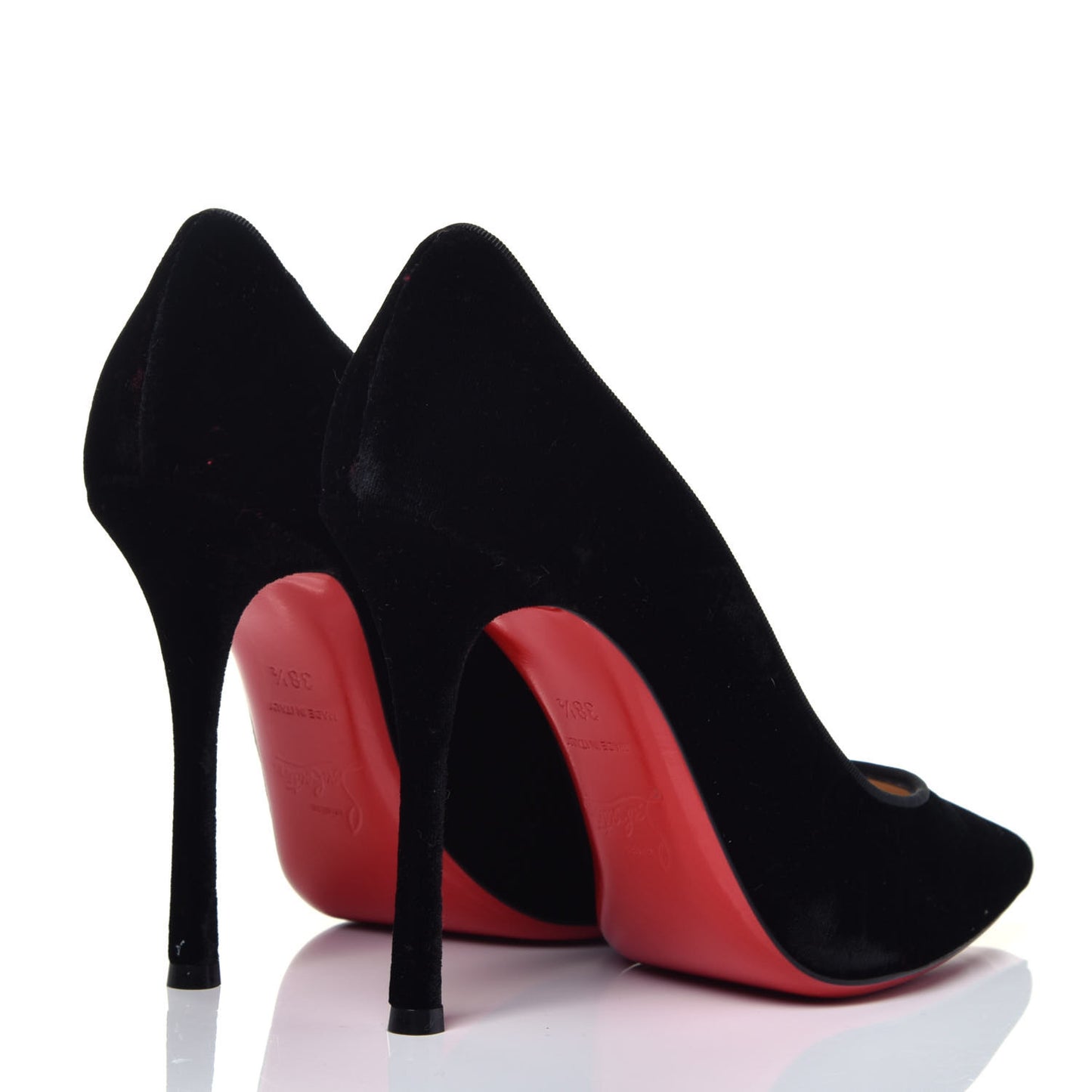 Velvet Decoltish 100 Pumps 38.5 Black