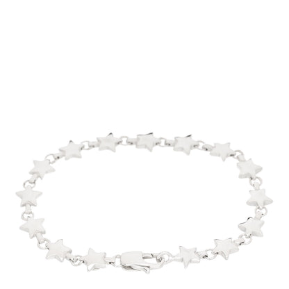 Tiffany Sterling Silver Chain of Stars Bracelet 2 of 4