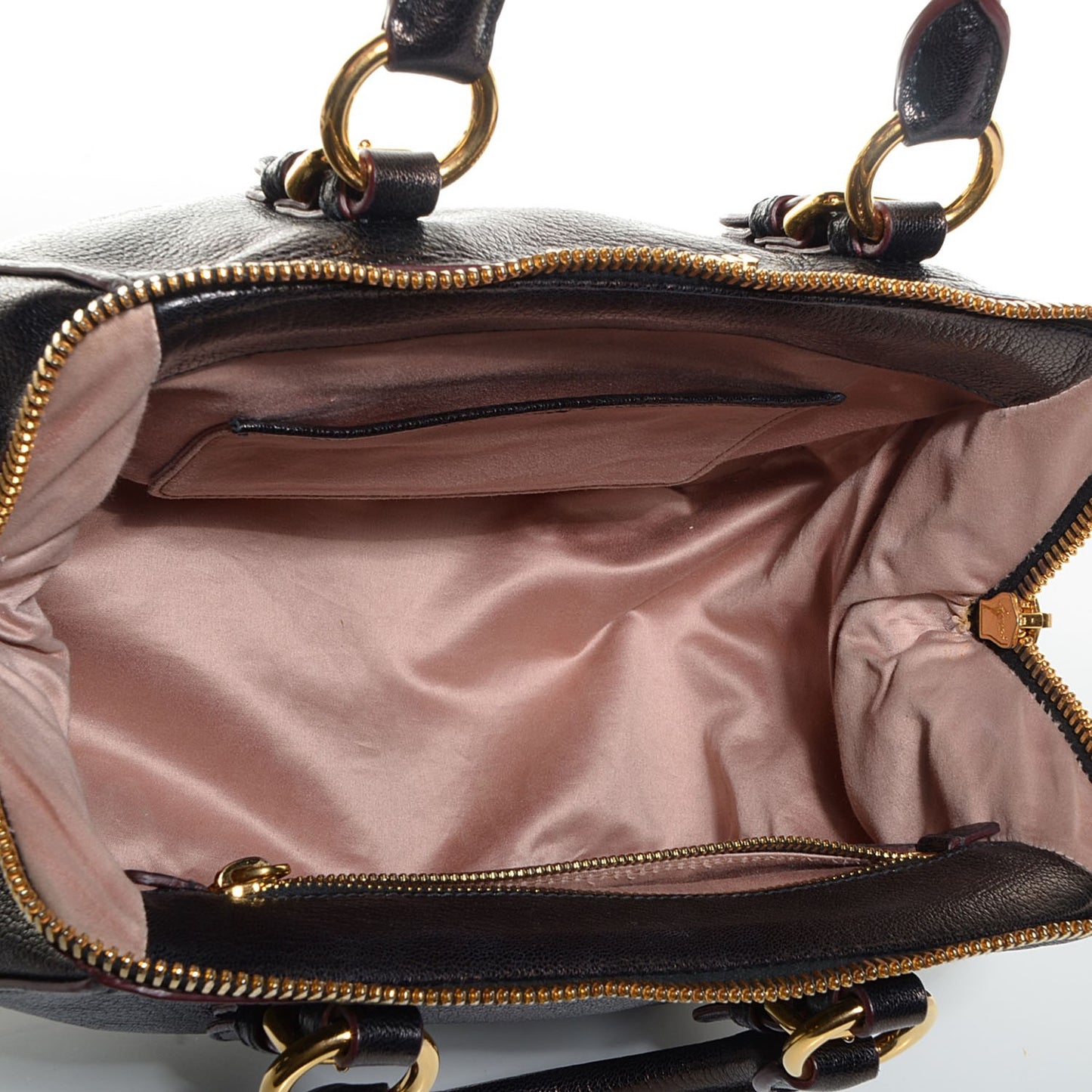 Goatskin Madras Bauletto Nero Black