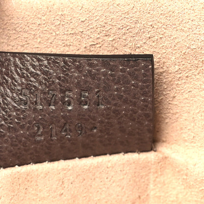 Gucci GG Supreme Monogram Large Ophidia Pouch Clutch Brown 7 of 9