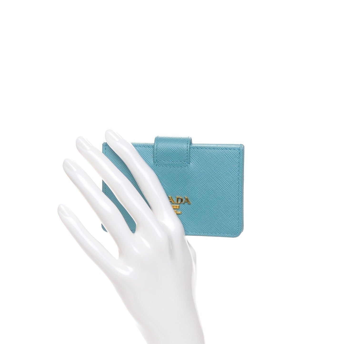 Saffiano Metal Accordion Card Case Anice