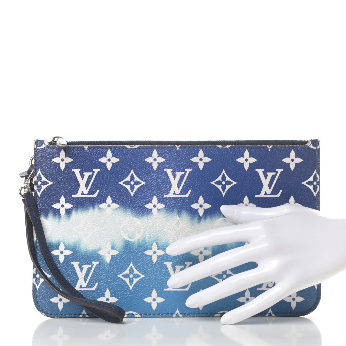Monogram Escale Neverfull MM GM Pochette Blue