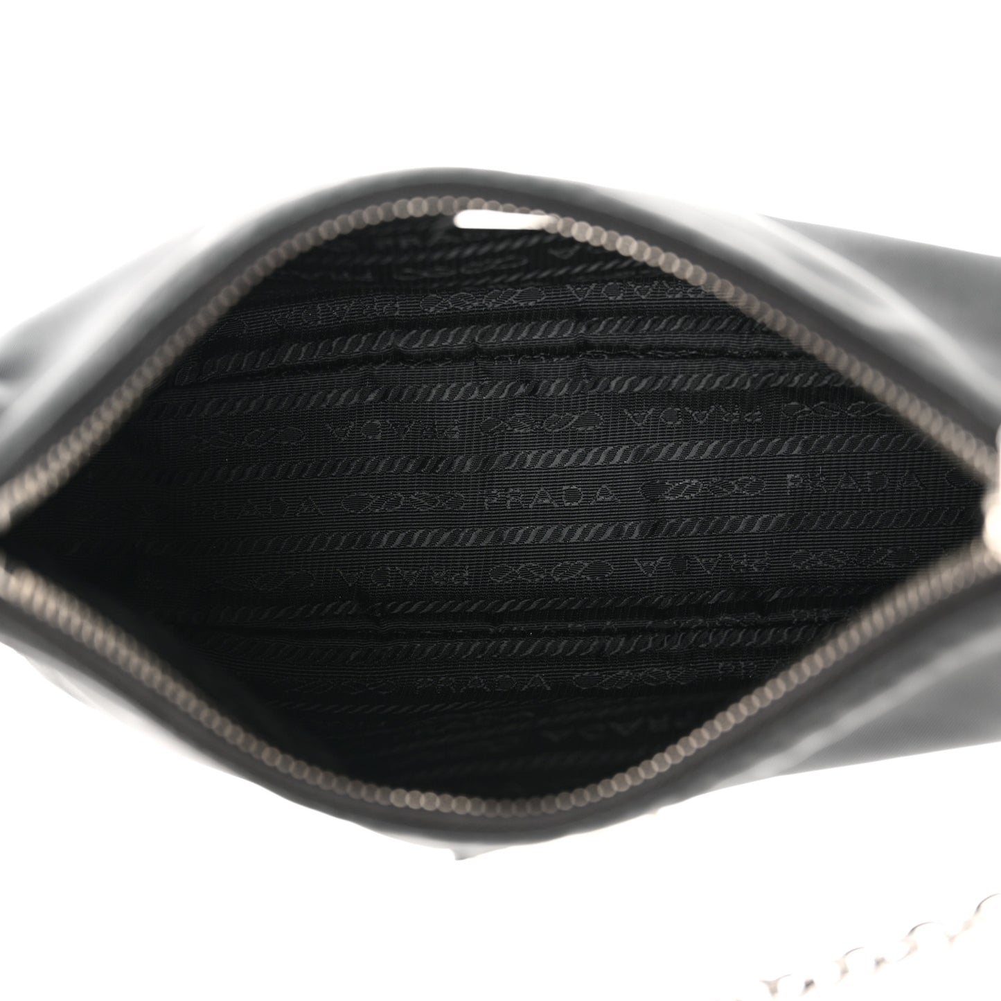 Re-Nylon Saffiano Re-Edition 2005 Shoulder Bag Black