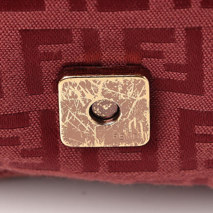 Fendi Zucchino Mama Baguette Red 7 of 7