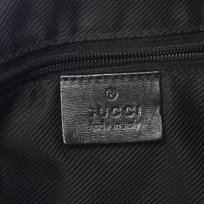 Gucci Monogram Small Jackie O Hobo Black 17 of 17