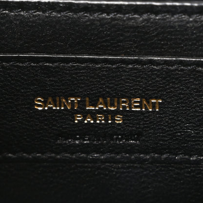 Saint Laurent Grain De Poudre Small Classic Monogram Kate Tassel Satchel Crema Soft 6 of 10