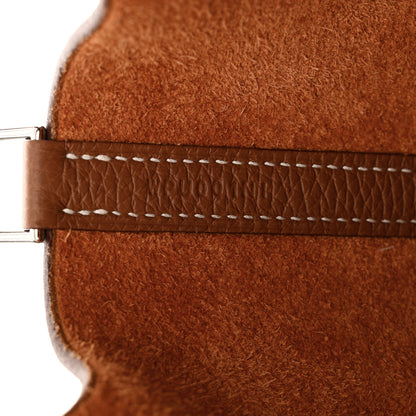 Hermes Taurillon Clemence Picotin Lock 18 PM Gold 7 of 11