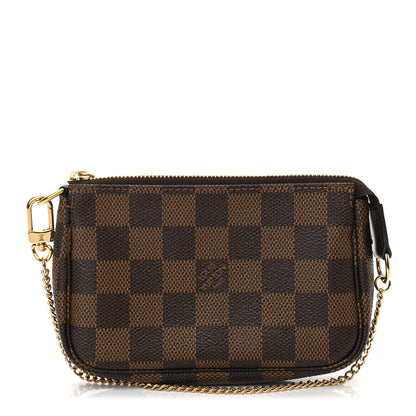 Louis Vuitton Damier Ebene Mini Pochette Accessories 1 of 10