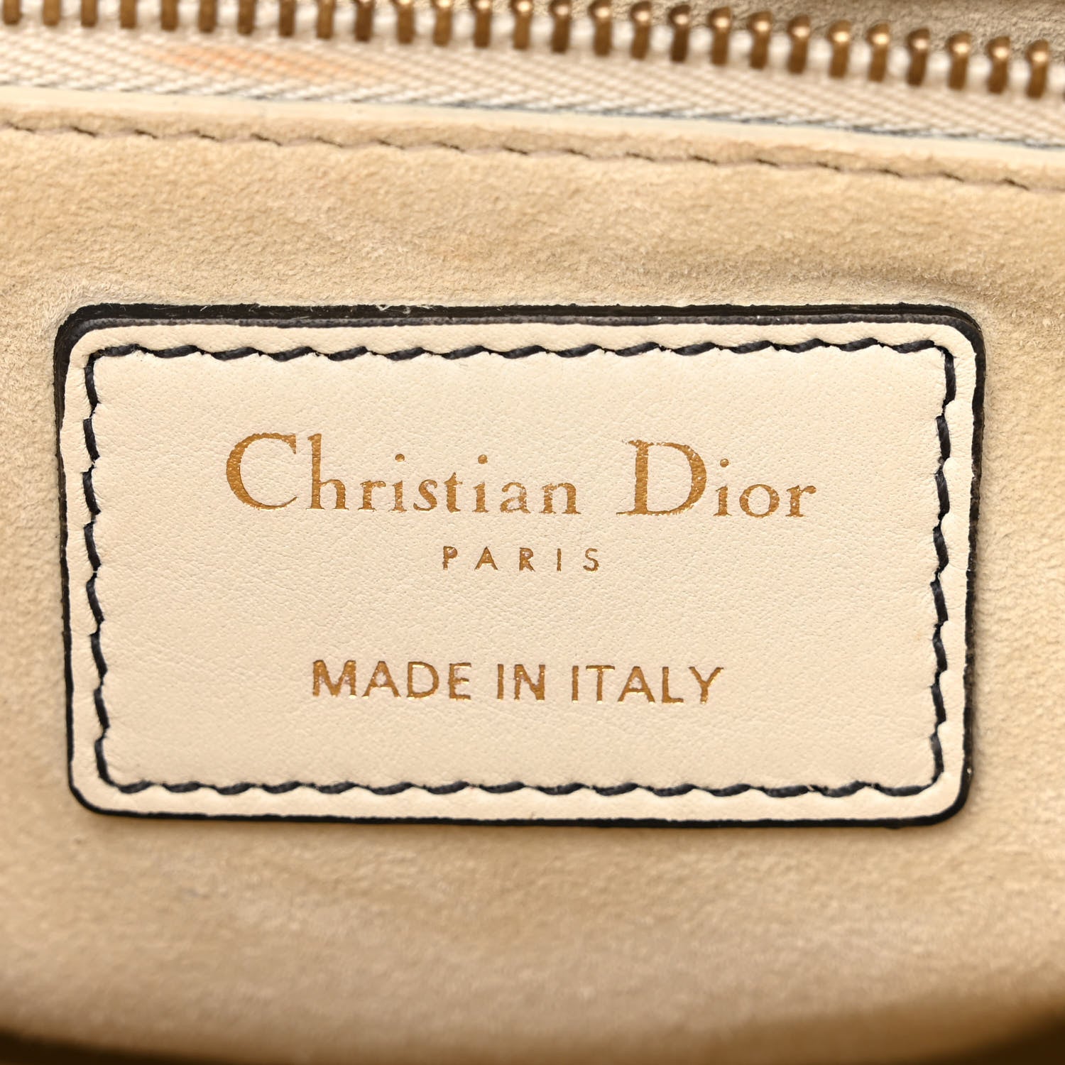 Christian Dior Calfskin Niki De Saint Phalle Medium Supple Lady Dior Off White 6 of 16
