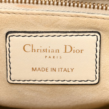 Christian Dior Calfskin Niki De Saint Phalle Medium Supple Lady Dior Off White 6 of 16
