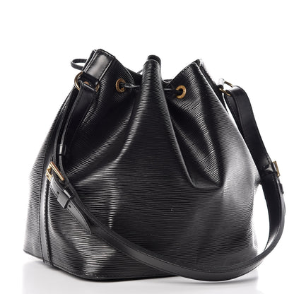 Louis Vuitton Epi Petit Noe Black 3 of 17