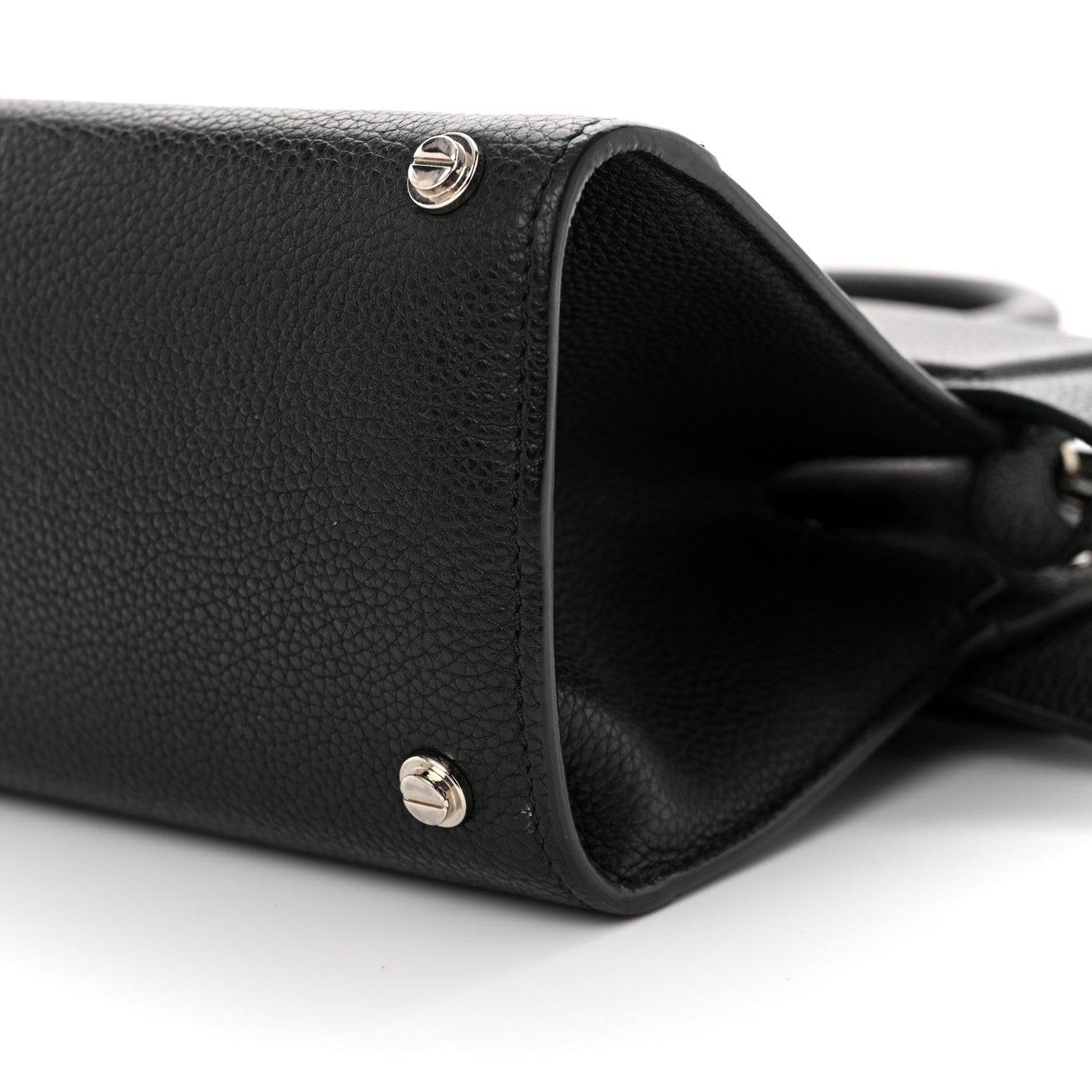 Givenchy Grained Calfskin Mini Horizon Satchel Black 9 of 9