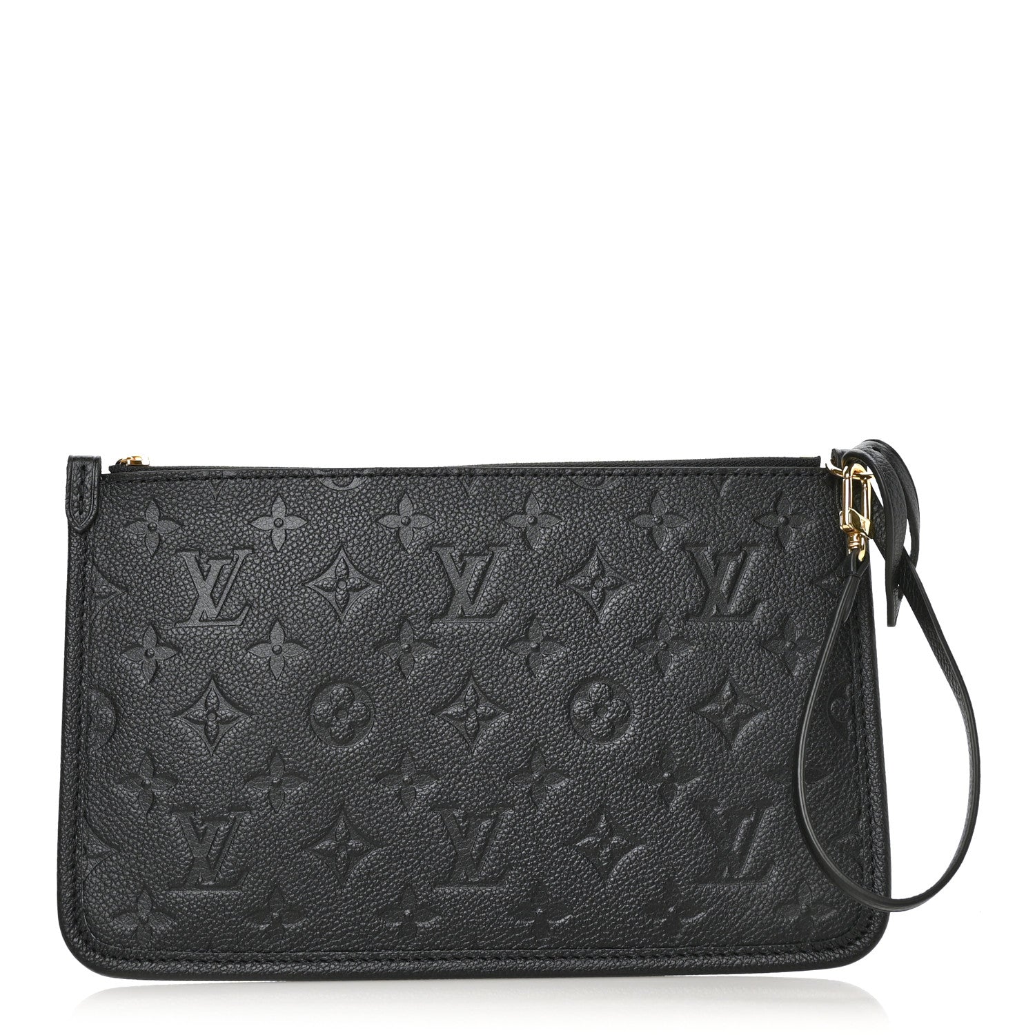 Louis Vuitton Empreinte Monogram Giant Neverfull MM Pochette Black 1 of 5