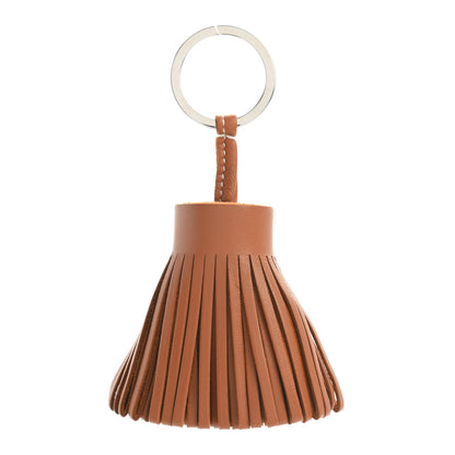 Hermes Lambskin Carmen Tassel Key Holder Gold 1 of 6