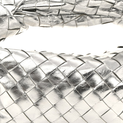 Bottega Veneta Metallic Nappa Intrecciato Mini Jodie Silver 7 of 10