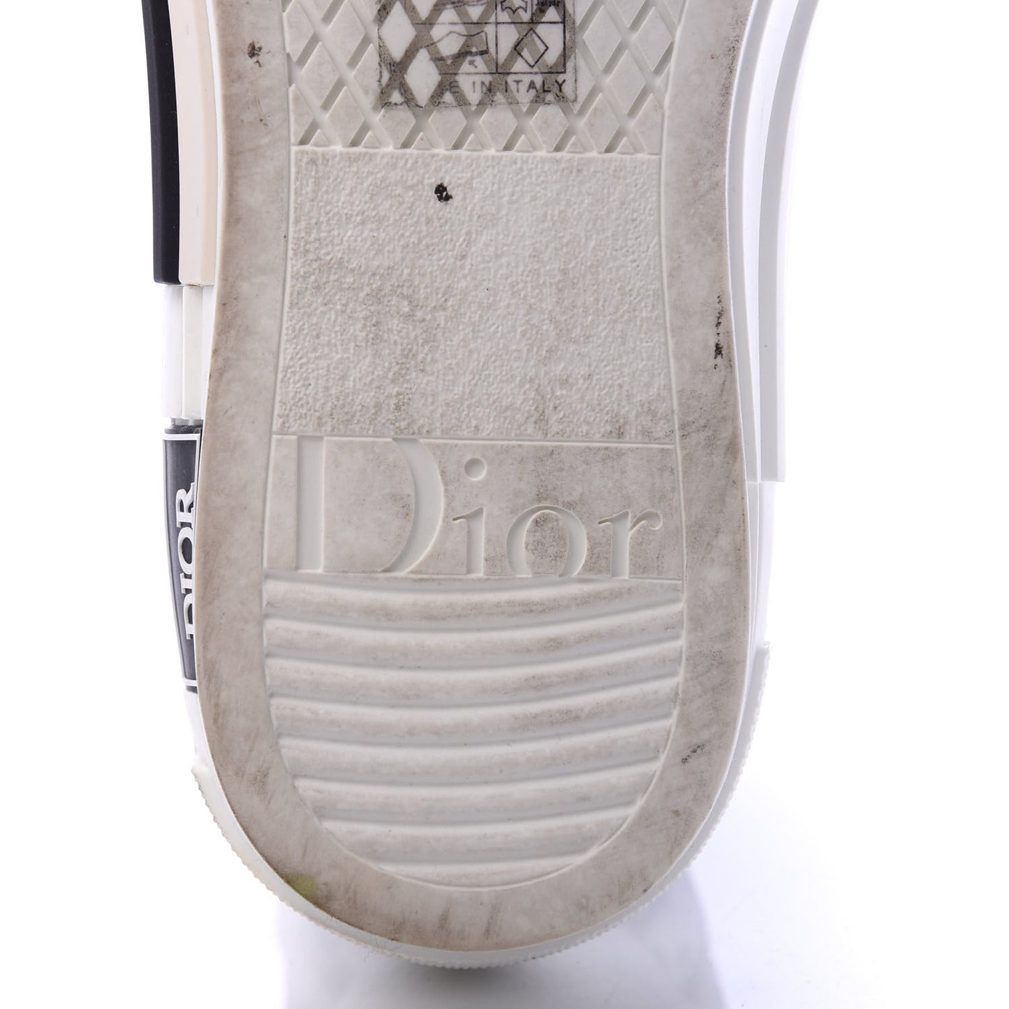 Canvas Oblique Womens B23 High Top Sneakers 40 White