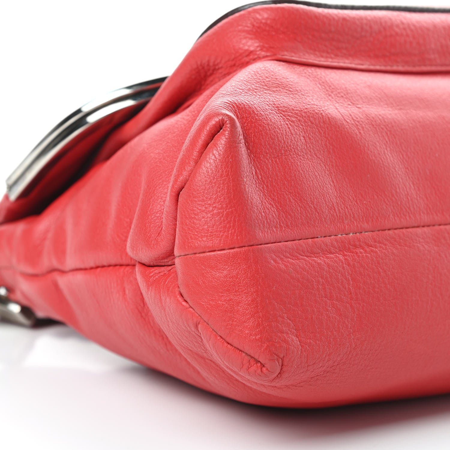 Dolce & Gabbana Calfskin Miss Sleek Shoulder Bag Red 10 of 18