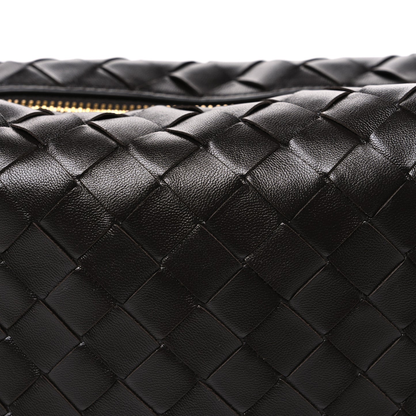 Calfskin Nappa Intrecciato Mini Wallace Fondant