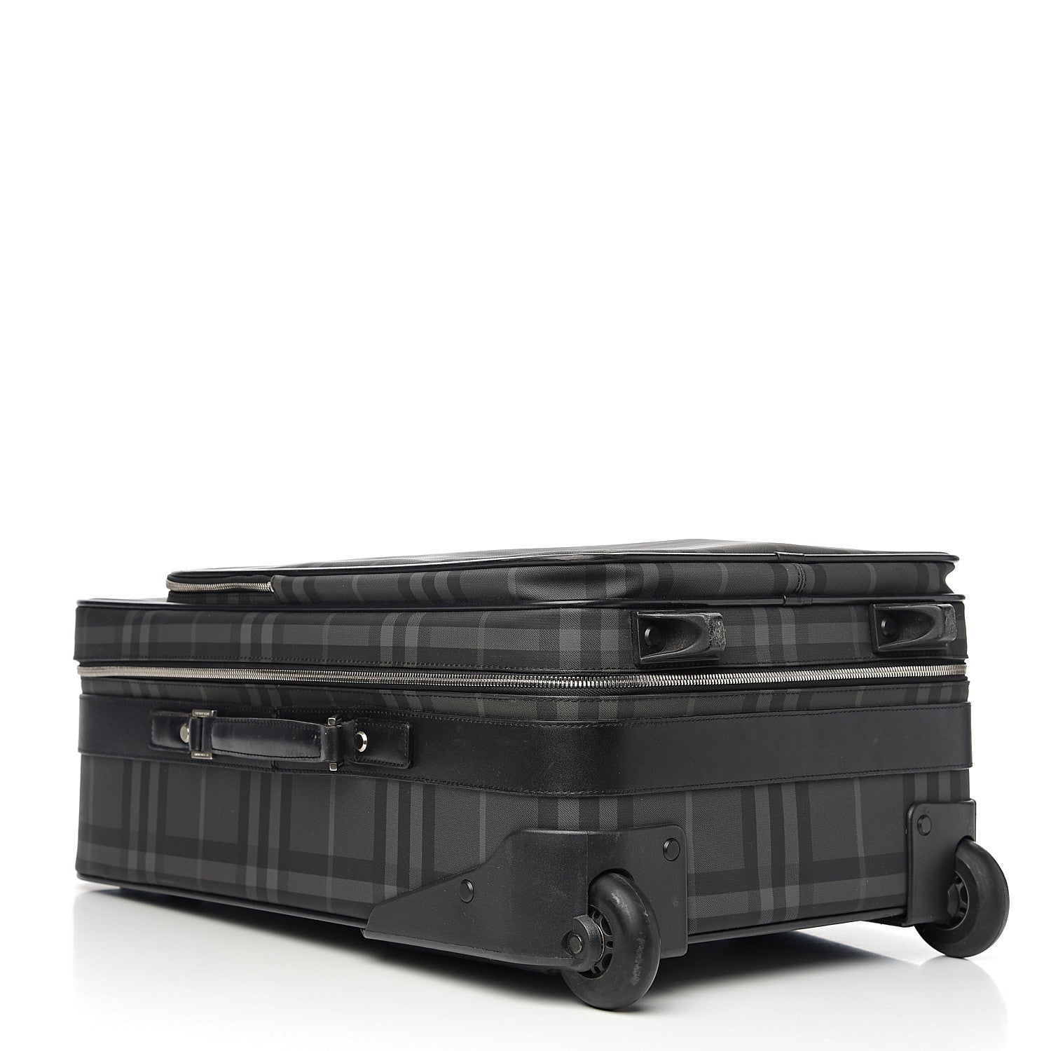 Burberry Smoked Check Carry-On Suitcase Black 3 of 14