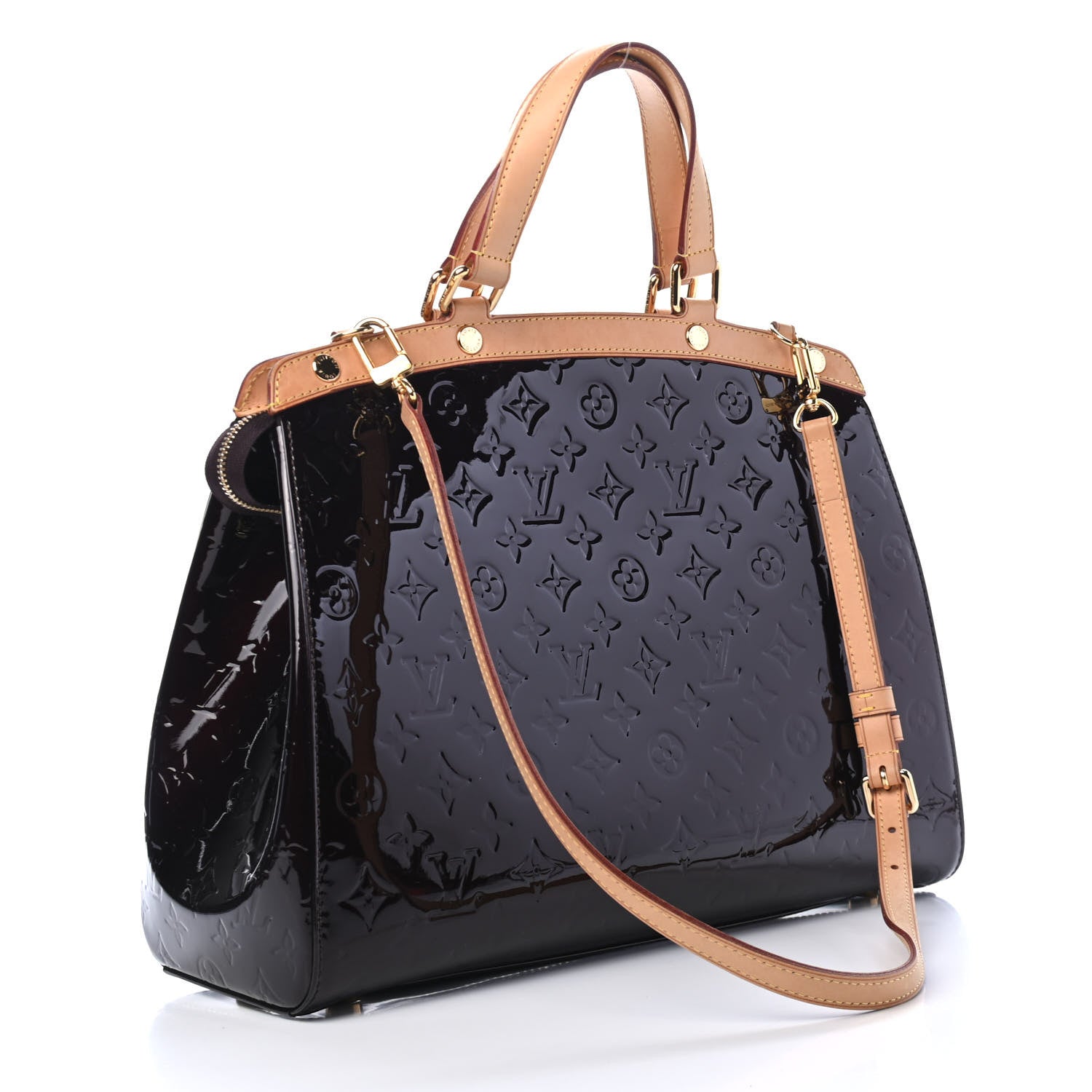 Louis Vuitton Vernis Brea GM Amarante 2 of 4