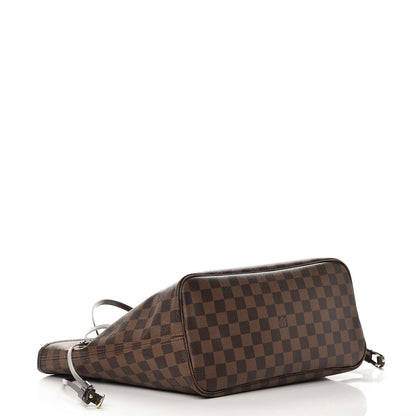 Louis Vuitton Damier Ebene Neo Neverfull MM Rose Ballerine 5 of 10
