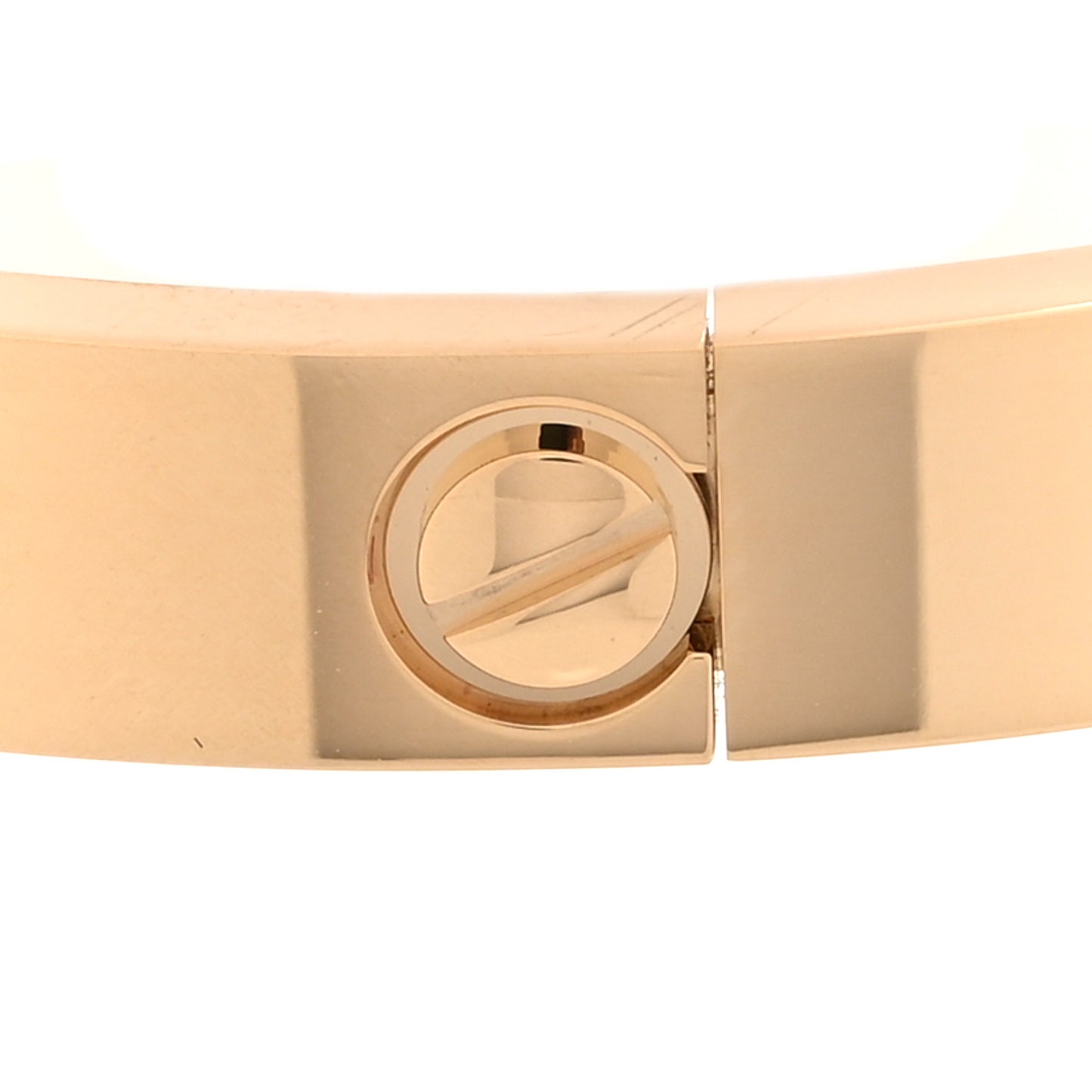 18K Yellow Gold LOVE Bracelet 19