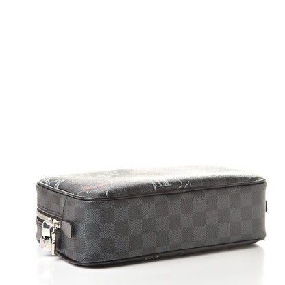 Louis Vuitton Damier Graphite Renaissance Trousse Toilette GM 4 of 8