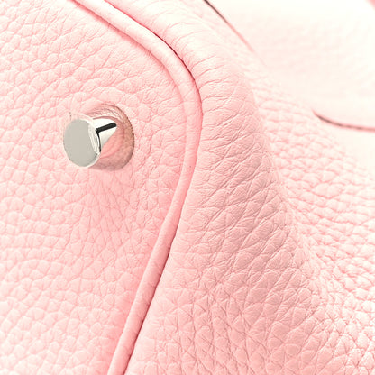 Hermes Taurillon Clemence Picotin Lock 18 PM Rose Sakura 12 of 12