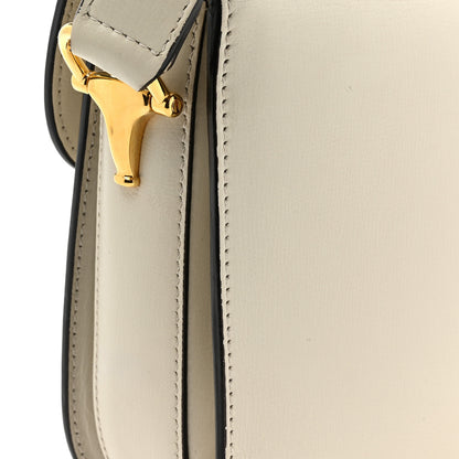 Gucci Azalea Calfskin Horsebit 1955 Shoulder Bag Mystic White 15 of 16