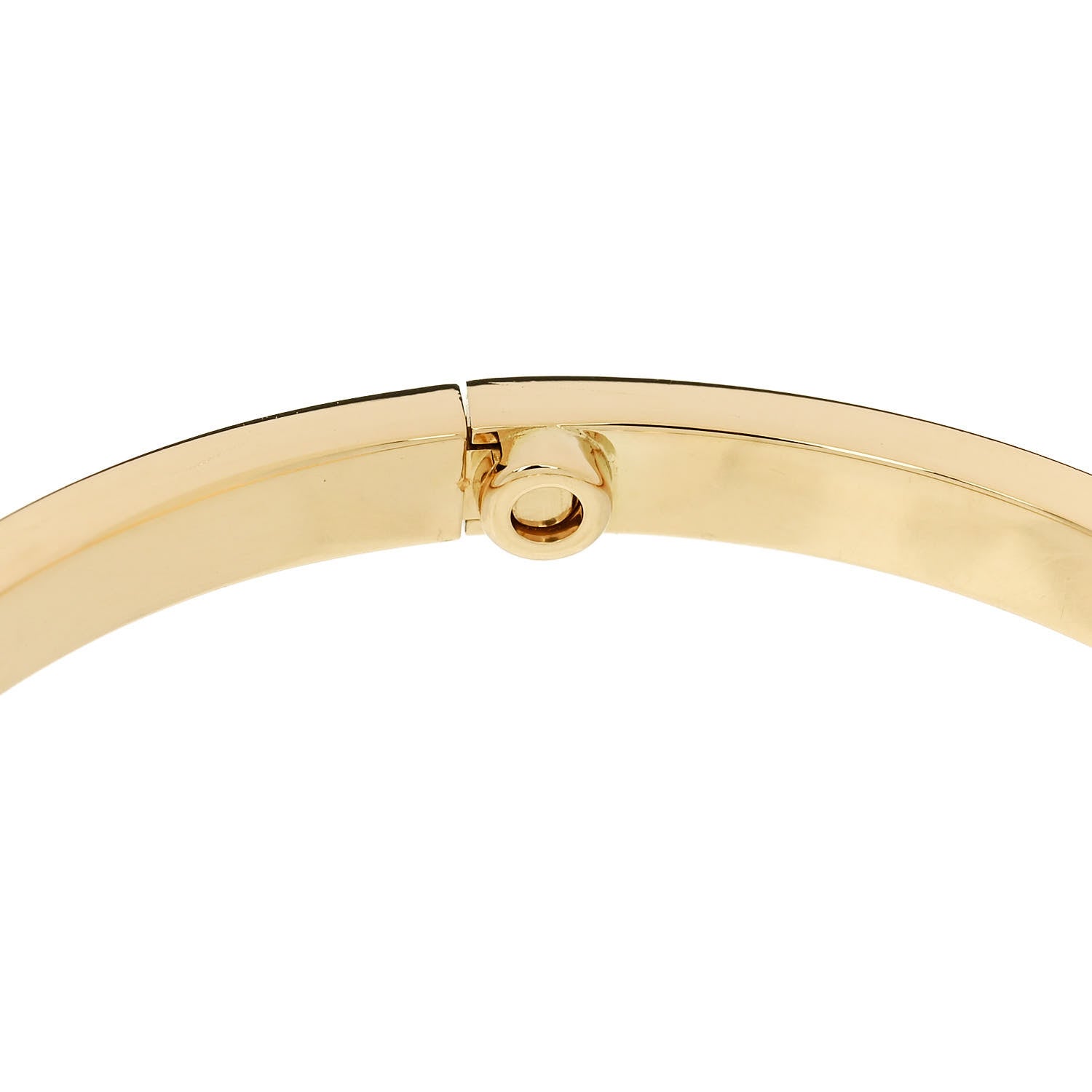 Cartier 18K Yellow Gold Small LOVE Bracelet 16 7 of 8