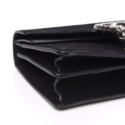 Gucci Suede Small Dionysus Shoulder Bag Black 7 of 12