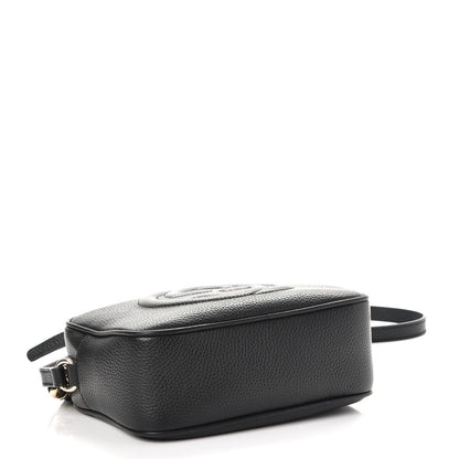 Gucci Pebbled Calfskin Small Soho Disco Bag Black 4 of 7
