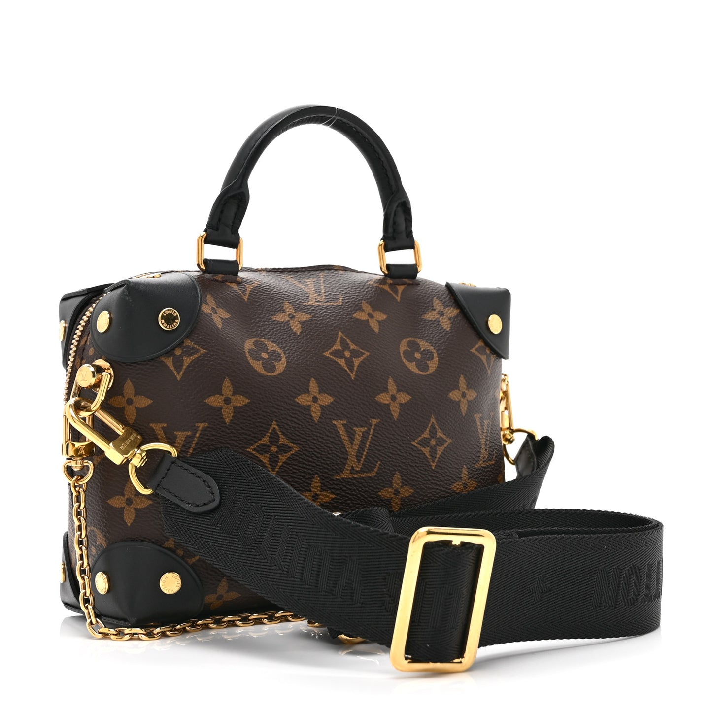 Monogram Petite Malle Souple Black