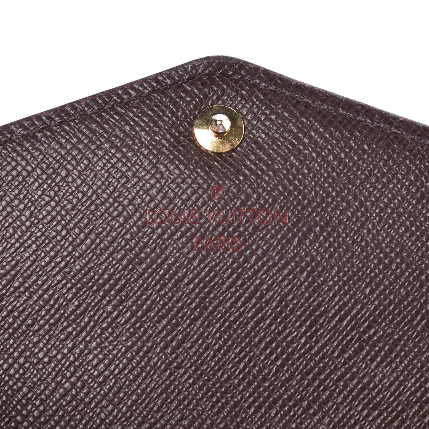 Louis Vuitton Damier Ebene Sarah Wallet NM 6 of 8