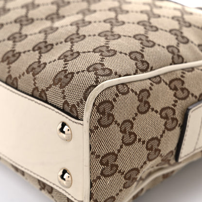 Gucci Monogram Medium New Britt Boston Off White 11 of 21