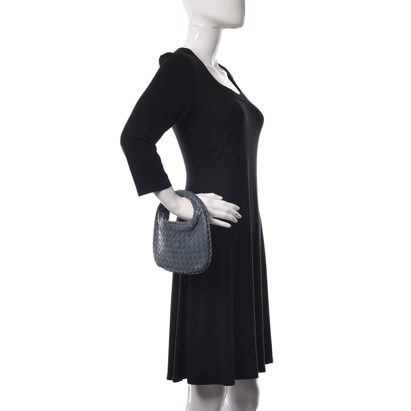 Nappa Intrecciato Mini Veneta Hobo Krim