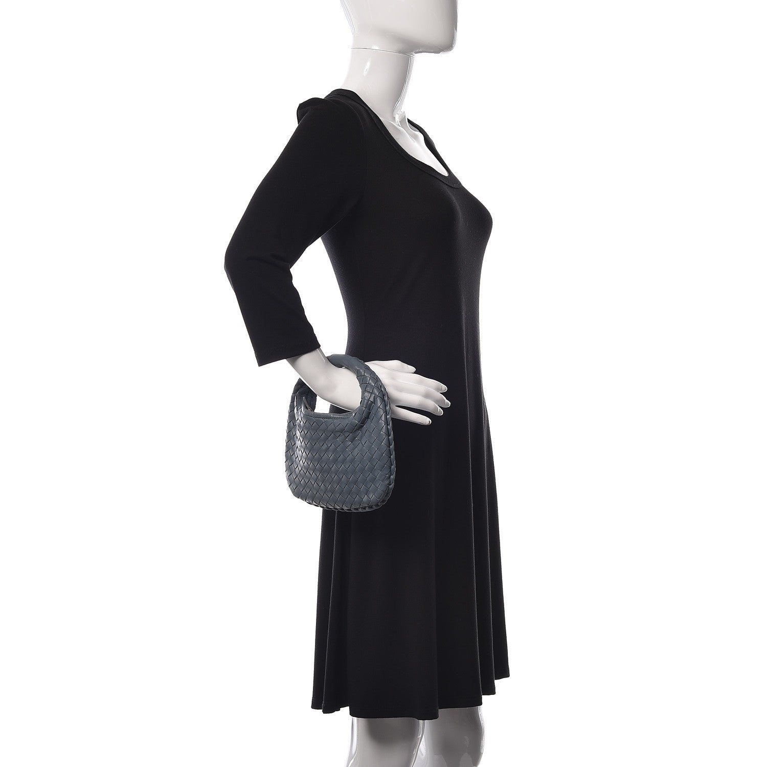 Bottega Veneta Nappa Intrecciato Mini Veneta Hobo Krim 2 of 6