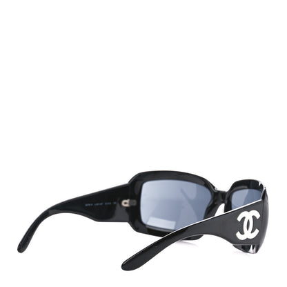 Chanel Mother of Pearl CC Sunglasses 5076-H Black 4 of 10
