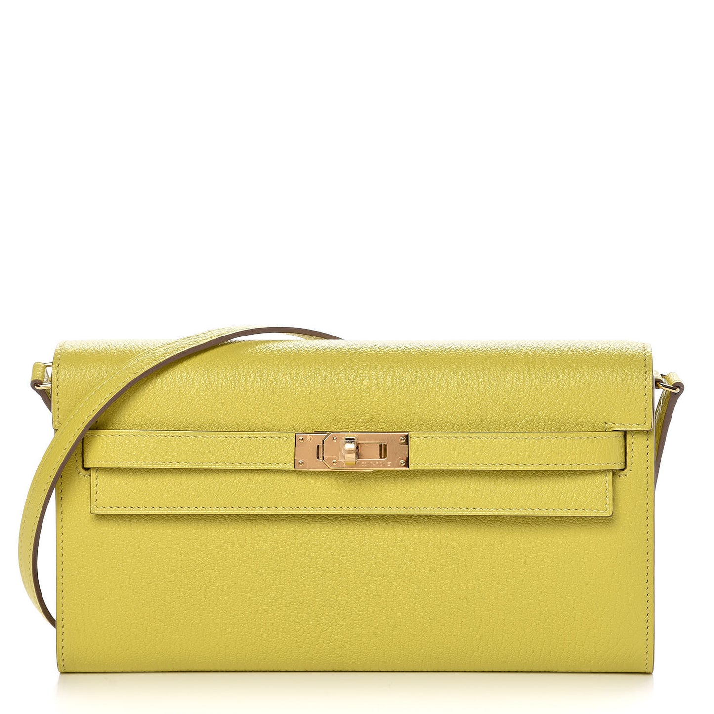 Chevre Mysore Kelly Wallet To Go Lime