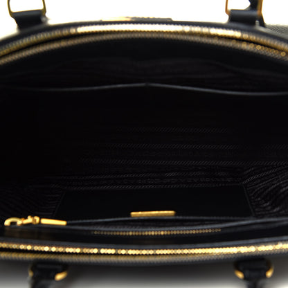 Prada Saffiano Large Galleria Double Zip Tote Black 5 of 11