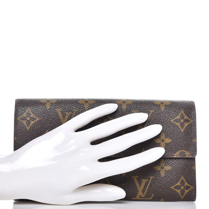 Louis Vuitton Monogram Sarah Wallet 2 of 11