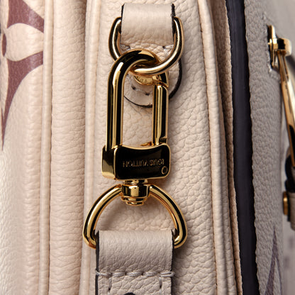 Louis Vuitton Empreinte Monogram Giant Pochette Metis Creme Bois De Rose 11 of 12