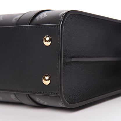 Louis Vuitton Monogram Cuir Plume Very Open Tote BB Black 7 of 9