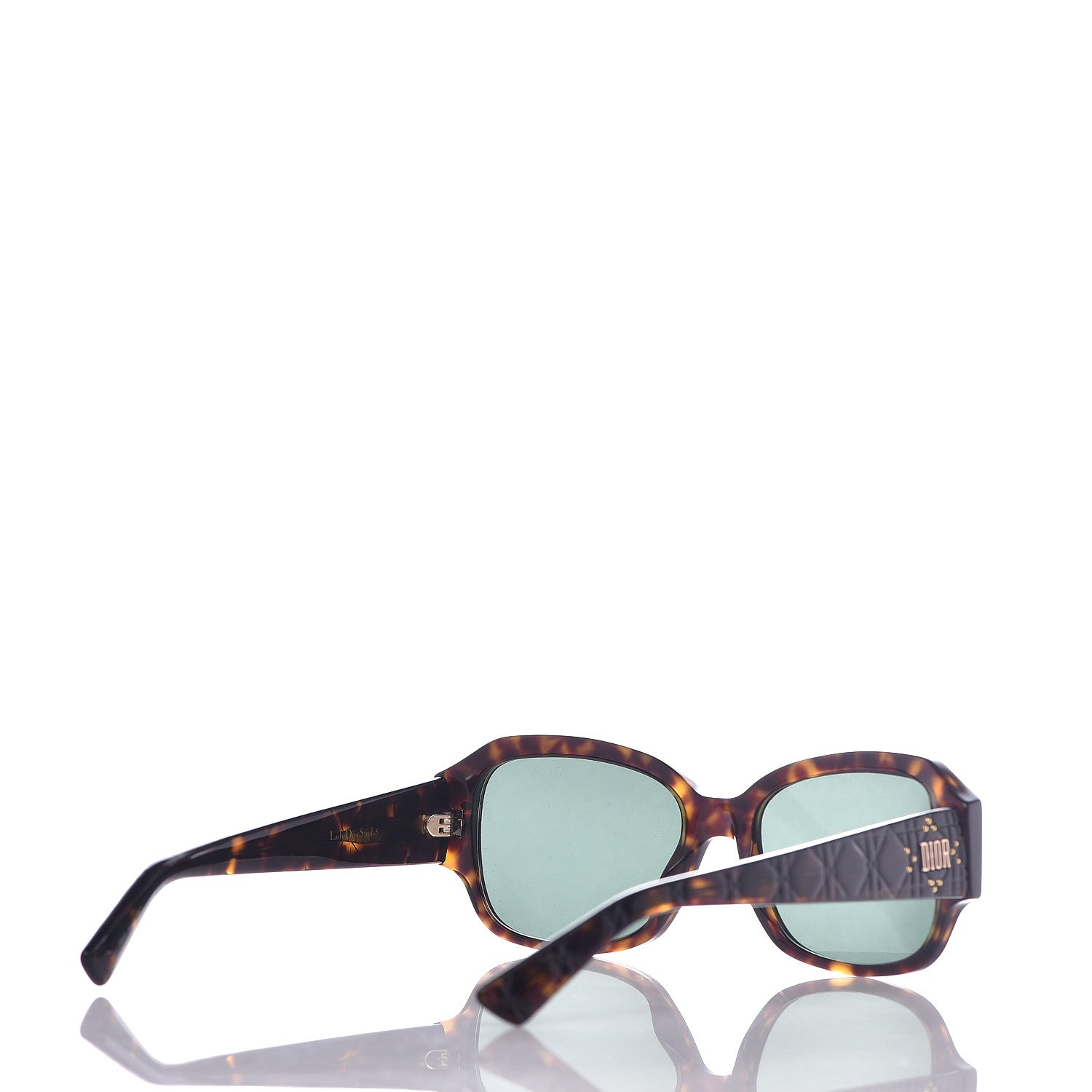 Christian Dior Acetate Cannage Lady Dior Studs 5 Sunglasses Havana 4 of 6