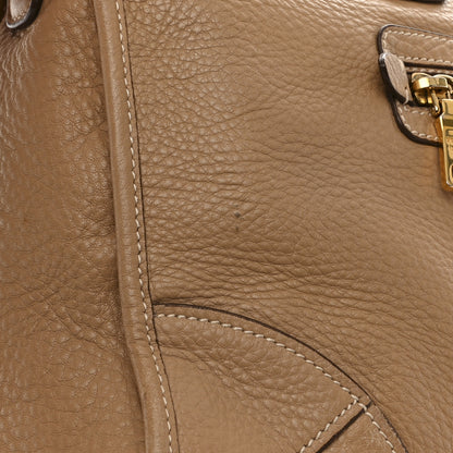 Prada Vitello Daino Shopping Satchel Caramel 15 of 20
