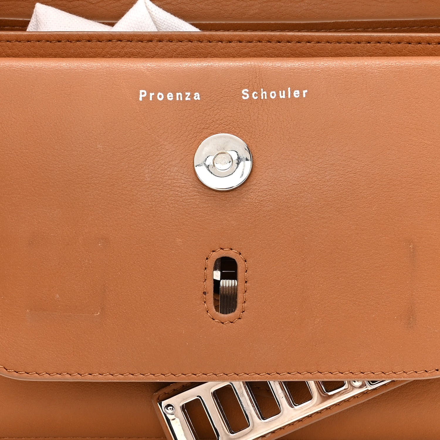 Proenza Schouler Smooth Calfskin Mini PS11 Classic Shoulder Bag Caramel 16 of 17