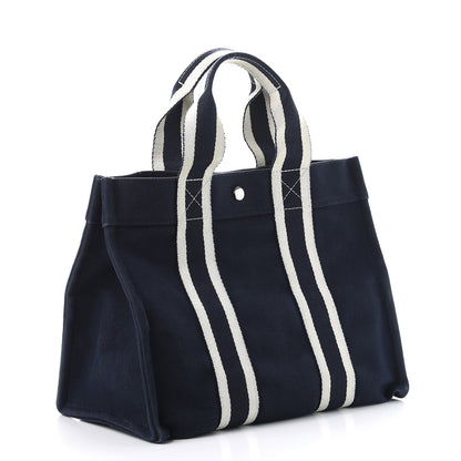 Hermes Canvas Fourre Tout PM Navy 4 of 20